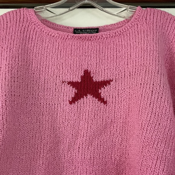 Pink Cotton Sweater - Picture 2 of 5